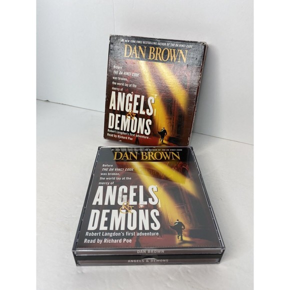 Angels and Demons by Dan Brown (DaVinci Code author) CD audiobook - Picture 9 of 14